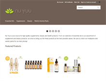 Tablet Screenshot of nuyuu.com